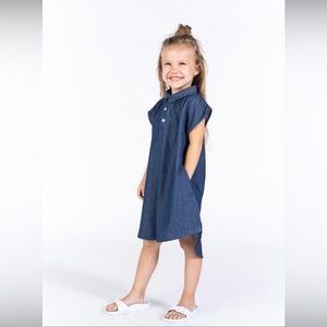 Omamimini Denim Shirt Dress